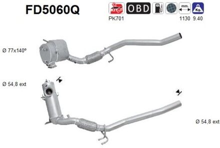 Audi Roetfilter FD5060Q