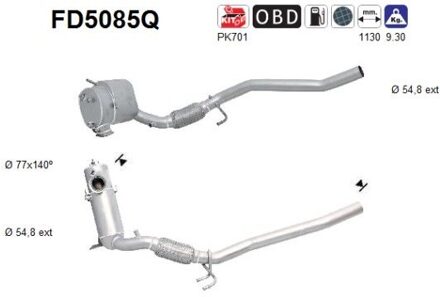 Audi Roetfilter FD5085Q