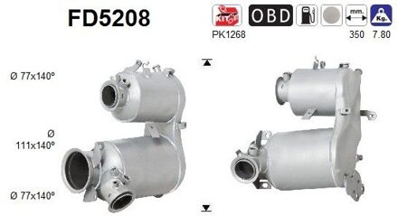 Audi Roetfilter FD5208