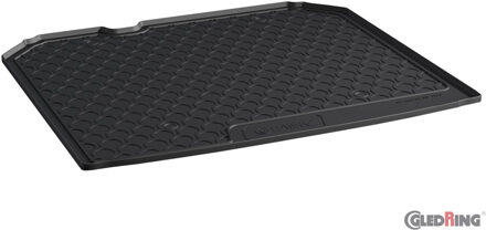Audi Rubbasol (Rubber) Kofferbakmat passend voor Audi Q3 2011-2018 (Hoge laadvloer + Bagageruimtepakket incl. net)