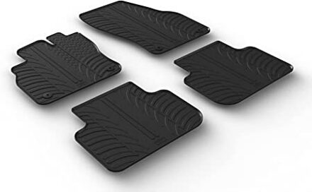 Audi Rubbermatten passend voor Audi Q3 incl. Sportback 2019- (T profiel 4-delig + montageclips)