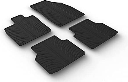 Audi Rubbermatten passend voor Audi Q4 e-tron (F4B) & Sportback (F4N) 2021- (T-Design 4-delig)l GL0709