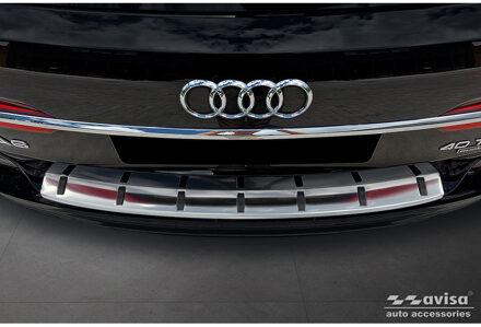 Audi RVS Achterbumperprotector Audi A6 (C8) Avant incl. S-Line 2018- 'STRONG EDITION' AV252050
