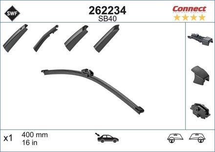 Audi SB40 Ruitenwissers ACHTER 40CM 262234