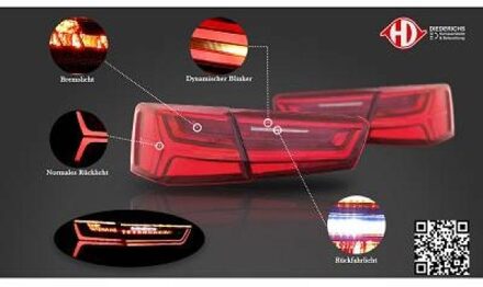 Audi Set Achterlichten HD Tuning 1028485