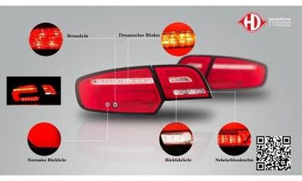 Audi Set Achterlichten HD Tuning 1031495