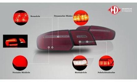 Audi Set Achterlichten HD Tuning 1032496