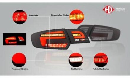 Audi Set Achterlichten HD Tuning 1032497