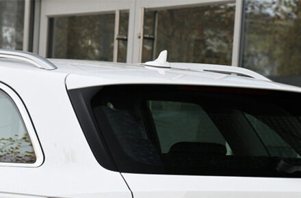 Audi Set achterruit side-spoilers passend voor Audi A6 (C7) Avant/Allroad 2011-2018 excl. S-Line (ABS Gla TSAUS02