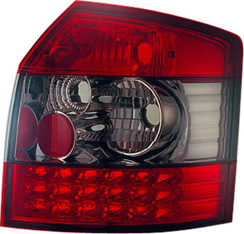 Audi Set LED Achterlichten Audi A4 B6 Avant 2001-2004 - Rood/Smoke