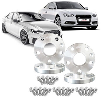 Audi Simoni Racing Aluminium Spoorverbreder Set AUDI - A5 8T / 8T3 - AUDI - A4 B9 8W / 8W2 - SRSVVAG001