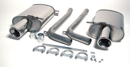 Audi Simons uitlaat passend voor Audi A4 (B6) Quattro 2001- 044DB4R