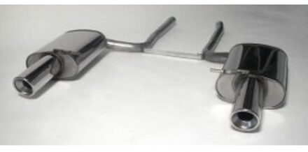 Audi Simons uitlaat passend voor Audi A4 Sedan/Avant 2005- 1.8T, 2.0T quattro 044DB5R