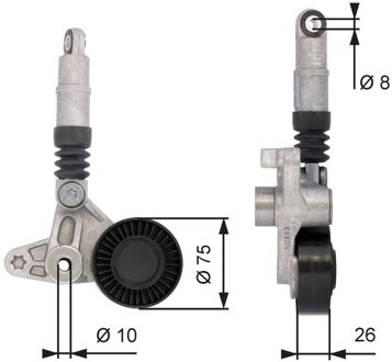 Audi Spanrol, Poly V-riem T39099