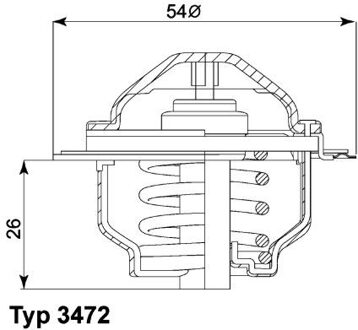 Audi Thermostaat 347287D