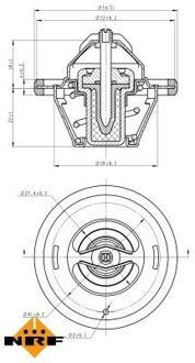 Audi Thermostaat, koelvloeistof 725066