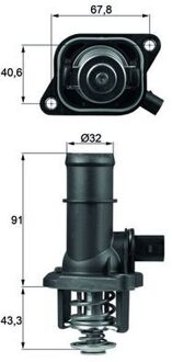Audi Thermostaat, koelvloeistof TI16105