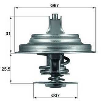 Audi Thermostaat, koelvloeistof TX2587D