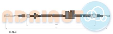 Audi Trekkabel, parkeerrem 030240