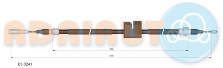 Audi Trekkabel, parkeerrem 030241