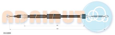 Audi Trekkabel, parkeerrem 030265
