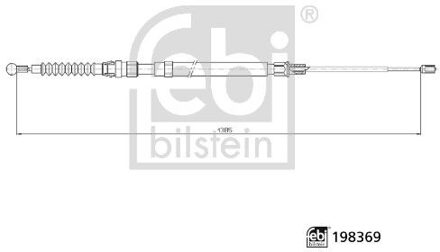 Audi Trekkabel, parkeerrem 198369