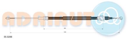 Audi Trekkabel, parkeerrem 550288