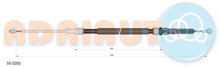 Audi Trekkabel, parkeerrem 550293