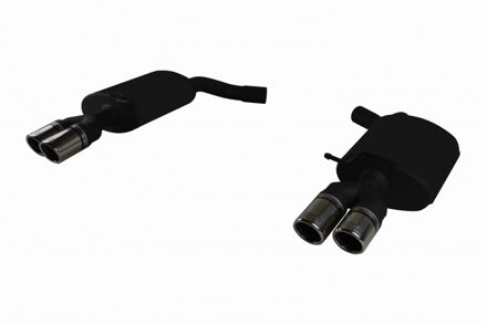 Audi Ulter Sport uitlaat passend voor Audi A4 (B7) Quattro Avant 2.0 TFSI 147kW 2004-2007 2x70mm US10142370RS