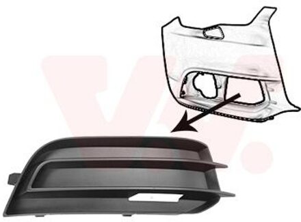 Audi Ventilatiegrille, bumper 0301592