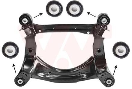 Audi Voorbrug - Motordrager 0318690