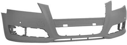 Audi VOORBUMPER IN PRIMER zonder KOPLAMPSPROEIER-GATEN met PDC-GATEN 0334576