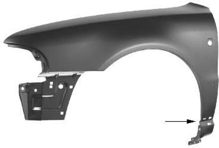 Audi Voorspatbord Links 8/97+ 0323657