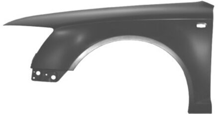 Audi VOORSPATBORD LINKS Metaal 0318657