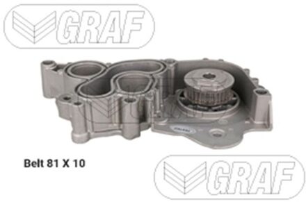 Audi Waterpomp + distributieriem set PA1218A