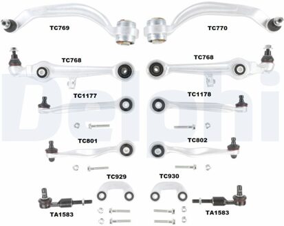 Audi Wieldraagarm, Aluminium Set TC1300KIT