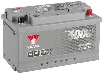 Audi Yuasa Accu YBX5110 85 Ah YBX5110