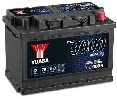 Audi Yuasa Accu YBX9096 70 Ah YBX9096