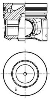 Audi Zuiger 42030600