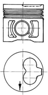 Audi Zuiger 91386620