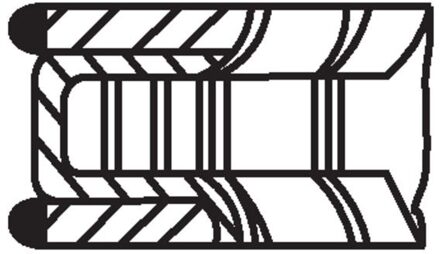 Audi Zuigerveerset 02801N0