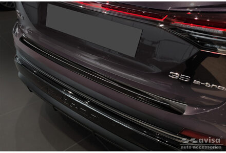 Audi Zwart RVS Bumper beschermer passend voor Audi Q4 E-Tron 2021- AV245359