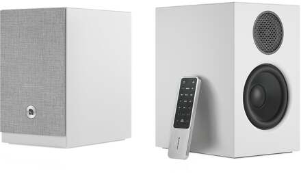 audio pro A28 W-Series Smart Multiroom 2x75W Boekenplank speaker Wit