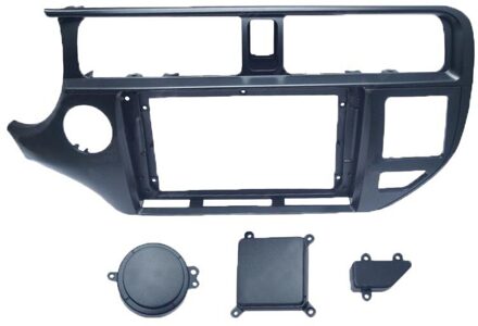 Audio Radio Dash Frame Voor Kia Rio 9 Inch Grote Scherm Stereo Dash Mount Panel Frame
