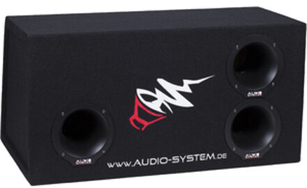 AUDIO SYSTEM enkelvoudige bandpass lege behuizing. Bandpass-behuizing van 75 Liter voor 30 cm Bas BP12