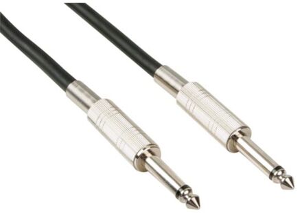 audiokabel jack 6,35 mm mannelijk 5 meter zwart