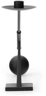 Audo kandelaar Interconnect, zwart, hoogte 25,5 cm