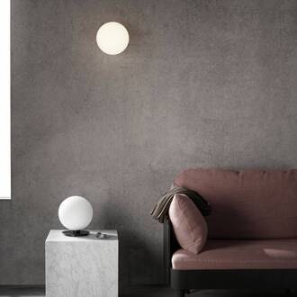 Audo LED plafondlamp TR Bulb, messing/wit, dimbaar geborsteld messing, mat opaalwit