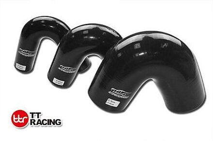 AUE135-57-64BK - 4PLY Silicone Joiner 135 Graden Elleboog Inlaatslang 57-64Mm 2-1/4 "- 2-1/2" Zwart