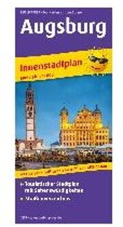 Augsburg Innenstadtplan 1:16 000